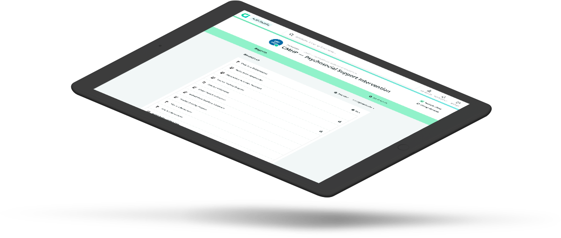 ActivityInfo lijstweergave op iPad